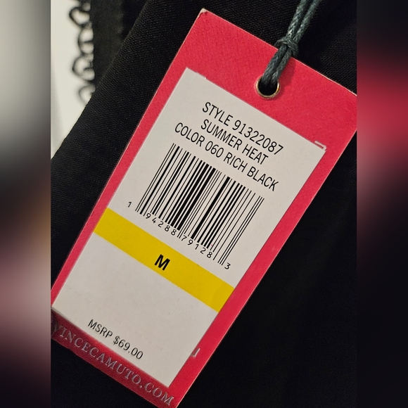 Vince Camuto Lace Trim Tank - Picture 4 of 5